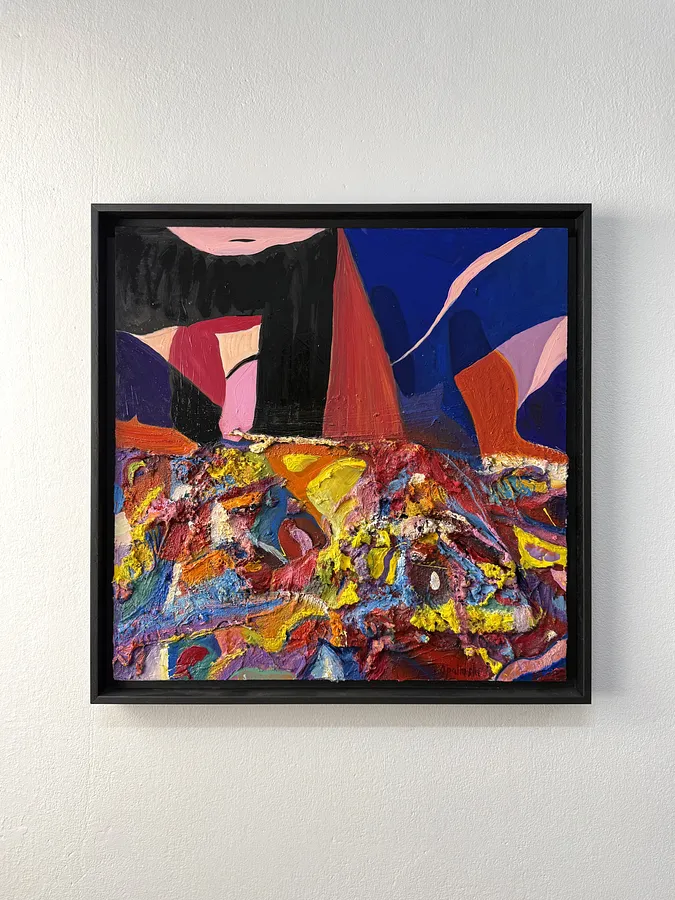 Image of The Sea of Galilee by Taras Opalinski , size: 50x50, made of Author's technique on orgalite, Painting medium, priced at $600