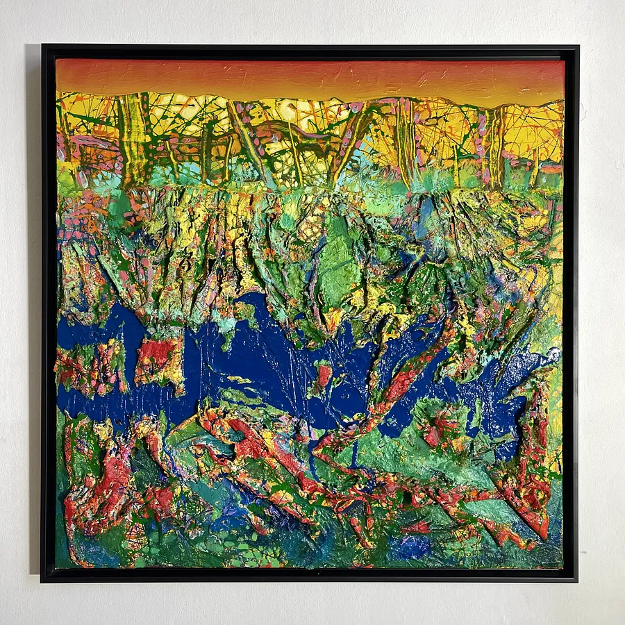 Image of Jordan by Taras Opalinski, size: 70x70, made of Author's technique on canvas, Painting medium, priced at $700